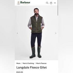 Barbour Langdale Fleece Gilet
